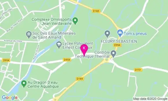 Localisation Bertrand Meurisse