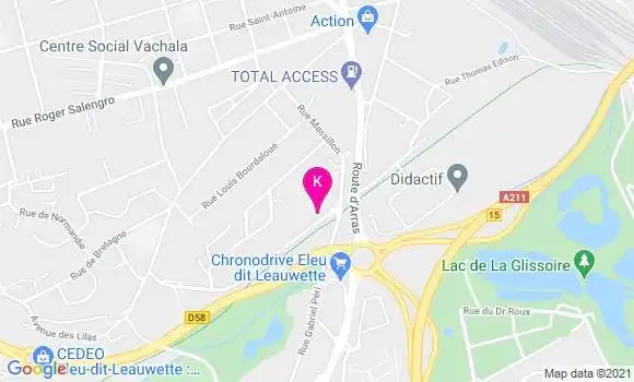 Localisation Pierrick Martinet