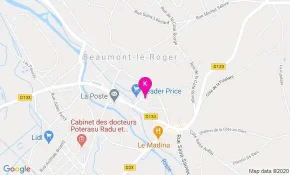 Localisation Paul Lesourd