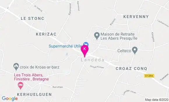 Localisation Delphine Bihan Poudec