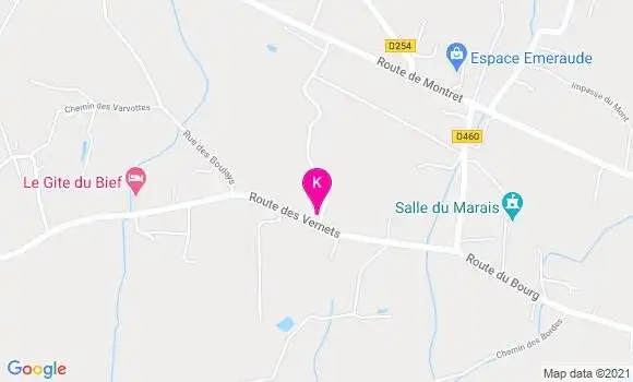 Localisation Cecile Marquant