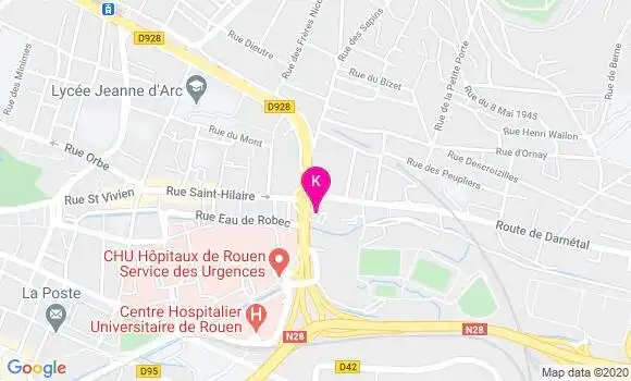 Localisation Mathilde Guillouet