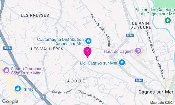 Localisation Manon Carbone