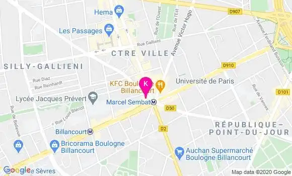 Localisation Gregoire Menetret