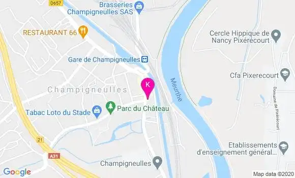 Localisation Emilie Biquillon