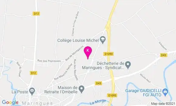 Localisation Celine Alirol