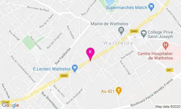 Localisation Jean Jacques Delemotte