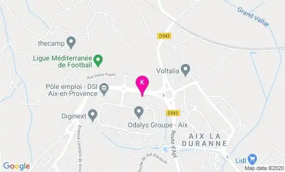 Localisation Thierry Castel