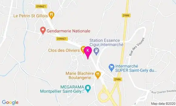 Localisation Karine Clessienne Delbos