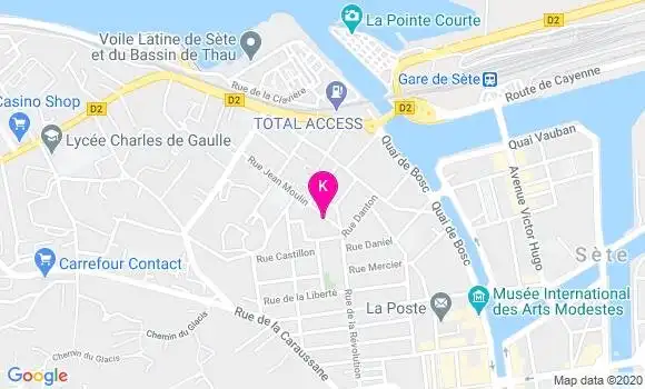Localisation Sandrine Schenardi