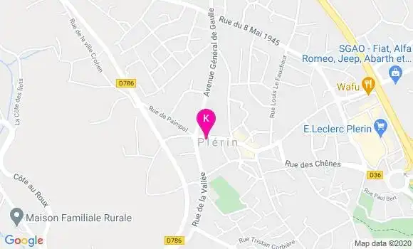 Localisation Veronique Lefeuvre