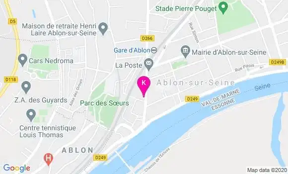 Localisation Mathilde Masson