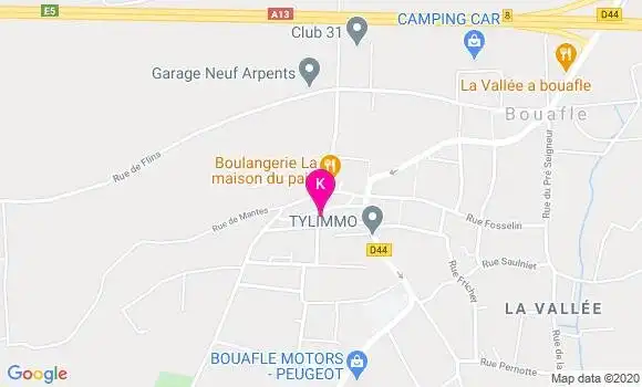 Localisation Therese Bue Herserant