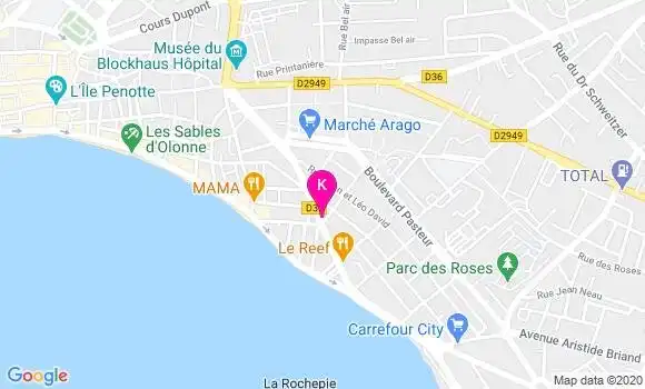 Localisation Kevin Aubret