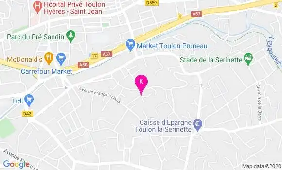 Localisation Bruno Barbaret