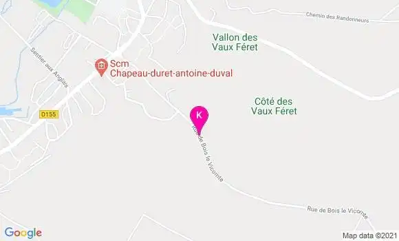 Localisation Jean Christophe Mabire