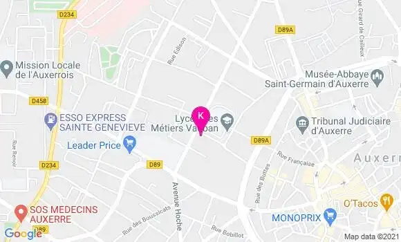 Localisation Stephane Bouche