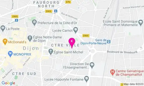 Localisation Maxime Petit Martin