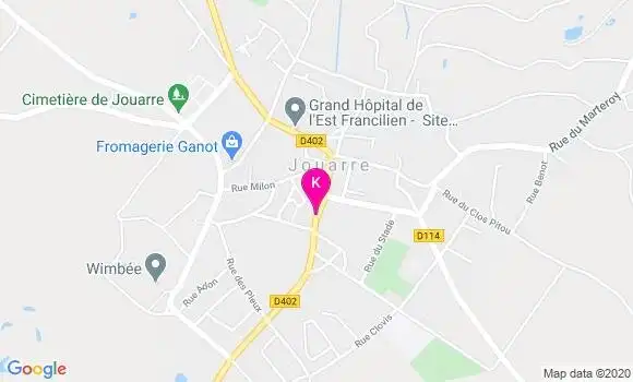 Localisation Xavier Lebourgeois