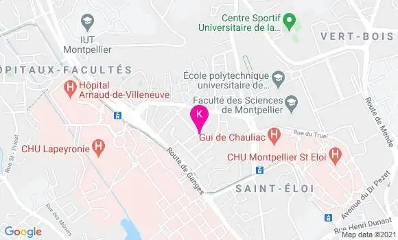 Localisation Claire Calas