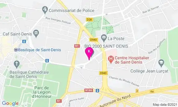 Localisation Damien Douyere