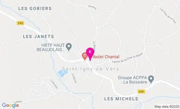 Localisation Marie Charlotte Verchere
