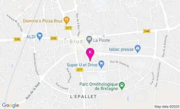 Localisation Robin Ouitre
