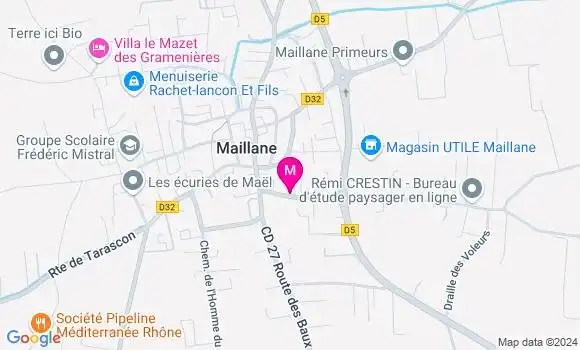 Localisation Maxime Fabre