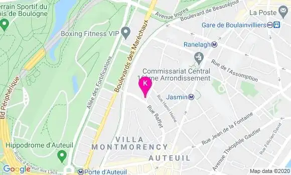 Localisation Bertrand Rouger
