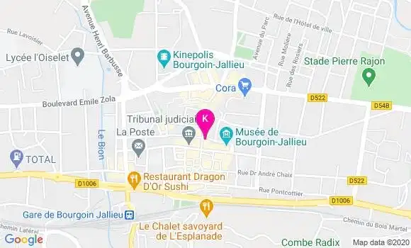 Localisation Thomas Mery