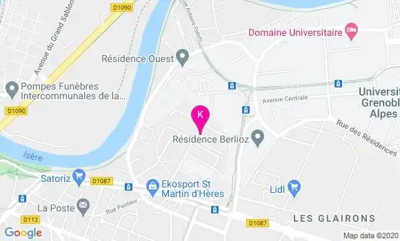 Localisation Bertrand Oubert
