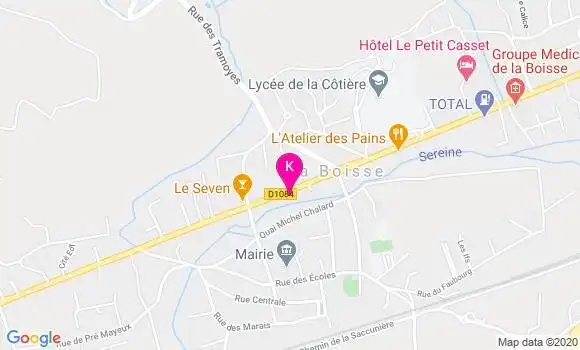 Localisation Pierrick Gallet
