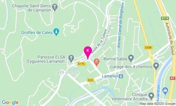 Localisation Lydie Maurin