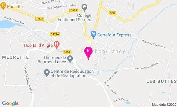 Localisation Danielle Lemaitre