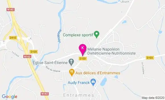 Localisation Nathalie Meme