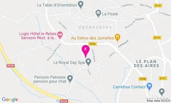 Localisation Vanessa Manchon