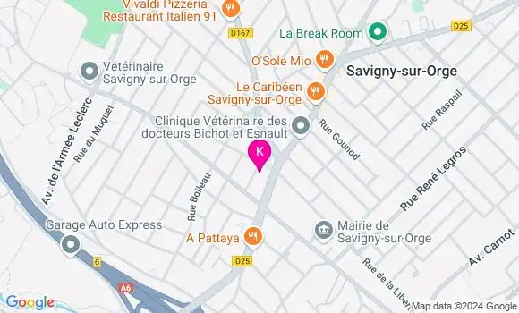 Localisation Amandine Grivel