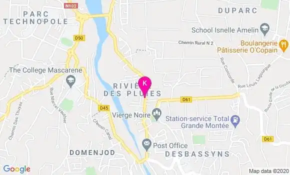 Localisation Brice Randrianaina