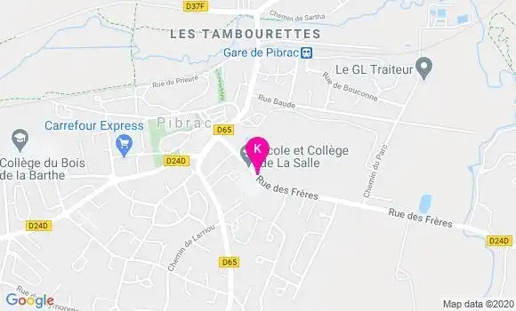 Localisation Marion Zanoletti