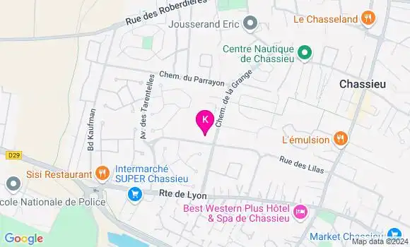 Localisation Sabine Maurice