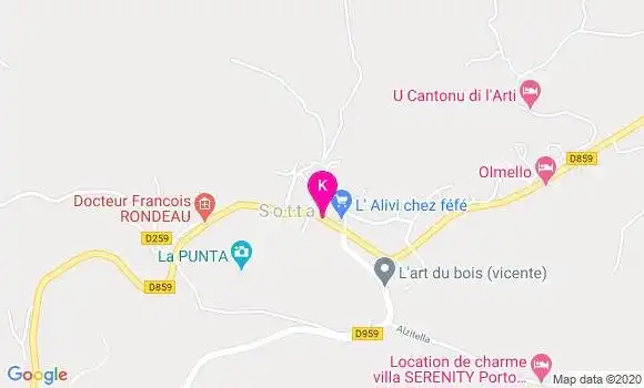 Localisation Mickael Goulet