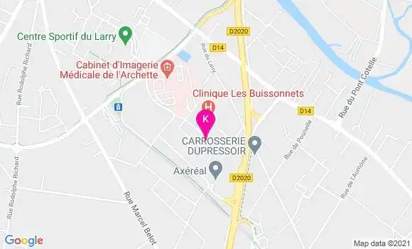 Localisation Philippe Maurel