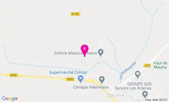 Localisation Vanessa Lorfanfant