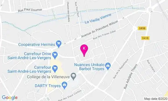 Localisation Bart De Grim