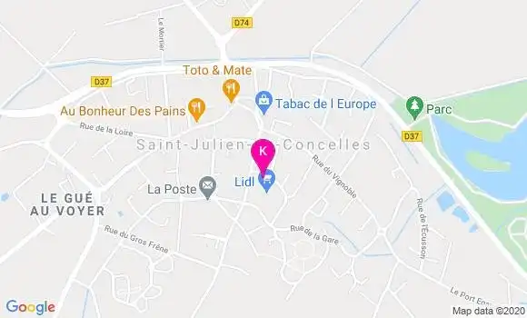 Localisation Sebastien Huchet