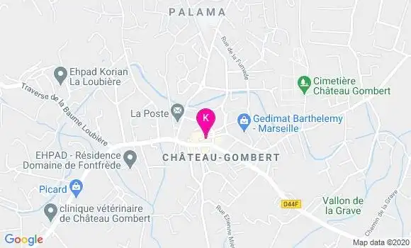 Localisation Brigitte Volle
