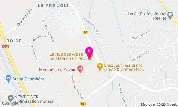 Localisation Sandra Monier