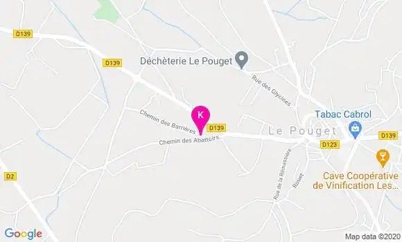 Localisation Jean Denis Rivas