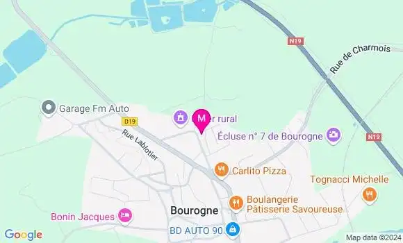 Localisation Jean Baptiste Grandclaudon