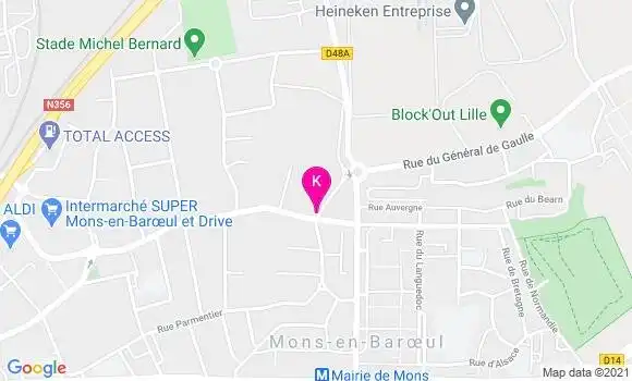 Localisation Jean Baptiste Kindt